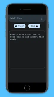 txt editor - text editor iphone screenshot 2