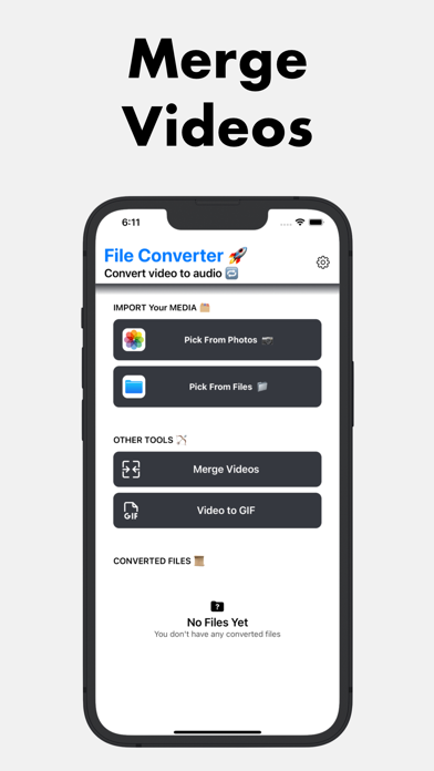 Video to Audio MP3 Converter Screenshot