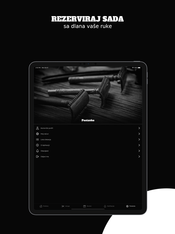 Barbershop Headline iPad screenshot 4 - Lifestyle app