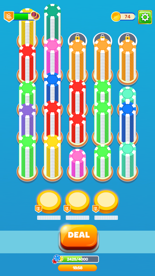 #2. Coin Shuffle! (iOS) 由: M8 Games