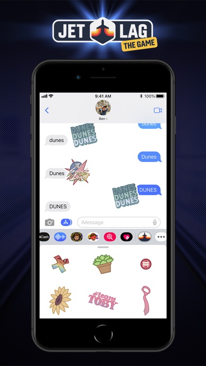 Jet Lag: The Stickers