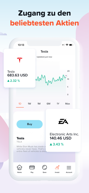 ‎YUH: 3-in-1 Finanz-App Screenshot