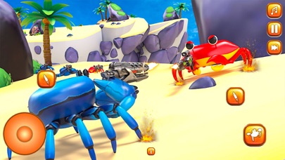Crab Fight Gun Shooting Games Screenshot