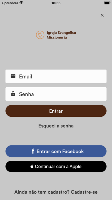 Igreja Evangélica Missionária Screenshot
