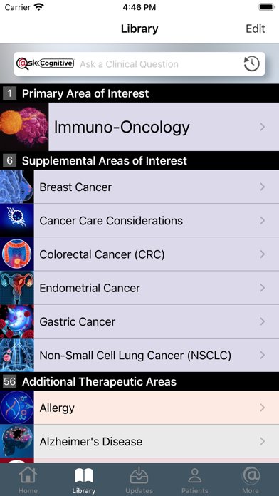Immuno-Oncology Screenshot
