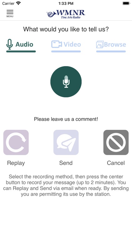 WMNR Fine Arts Radio App screenshot-4