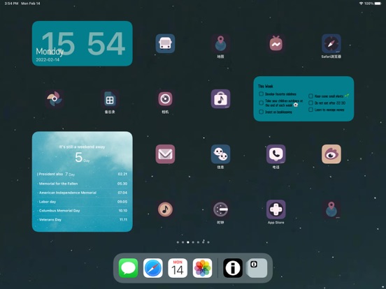 iTheme - StandBy Widgets iPad screenshot 3 - Graphics & Design app