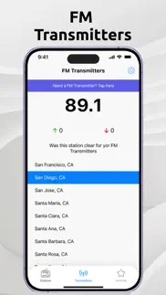 radio app - fm transmitter iphone screenshot 1
