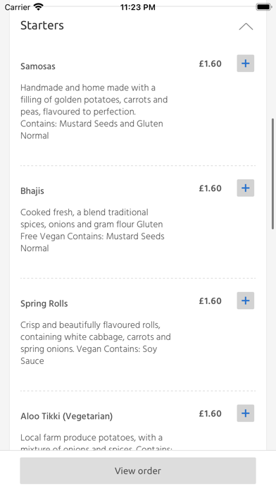 Goggi's Cuisine, Swansea Screenshot