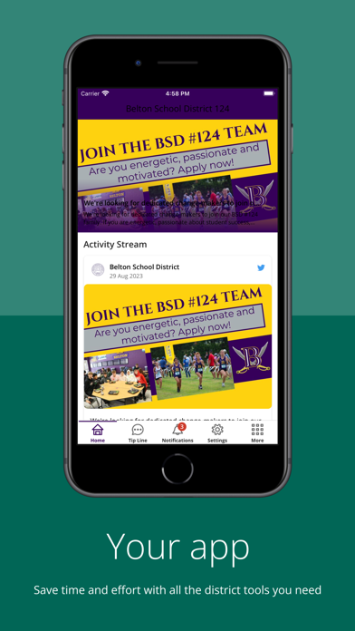 Belton School District 124 Screenshot
