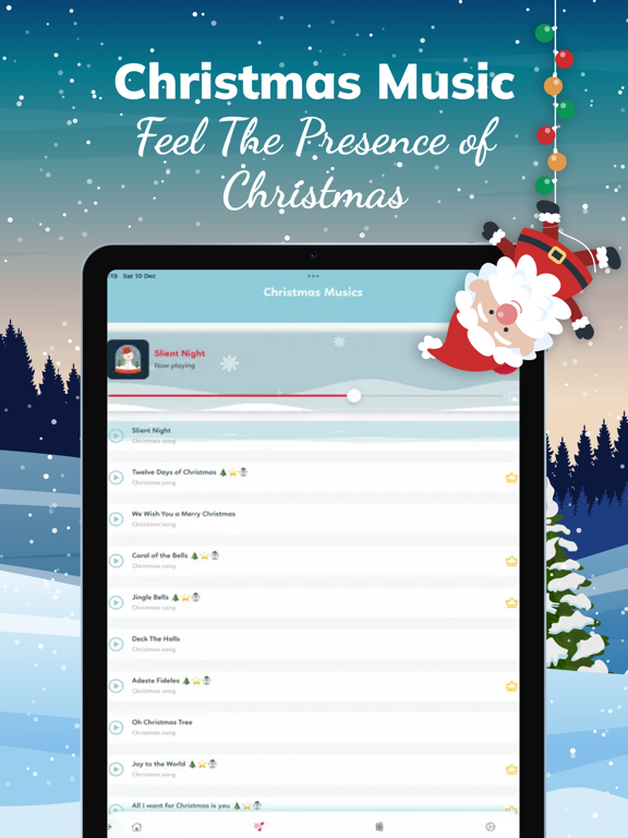 Christmas Lockscreen Widget 26 iPad screenshot 2 - Reference app