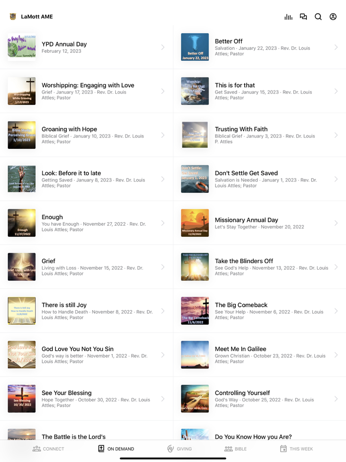 LA Mott A.M.E. Church