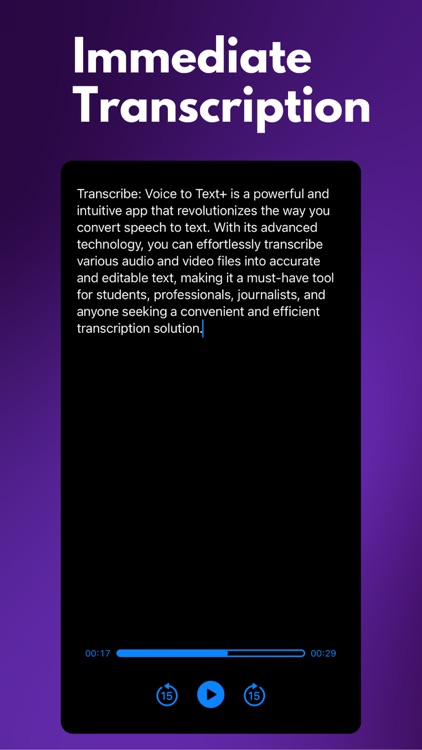 Transcribe: Voice to Text+