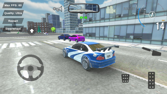 Retro Russian Drift Simulator