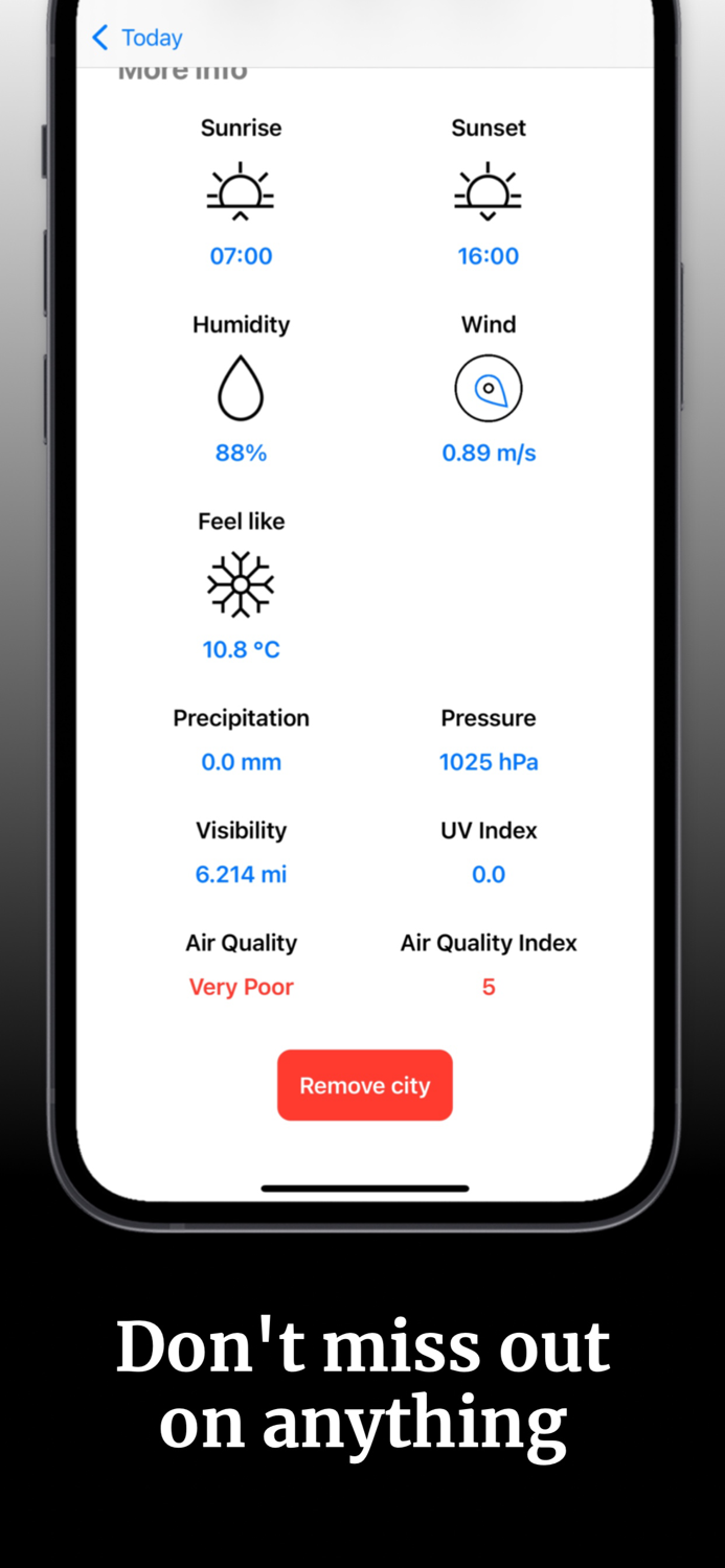 iWeather - Forecast App