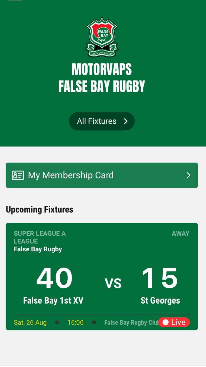False Bay Rugby Club