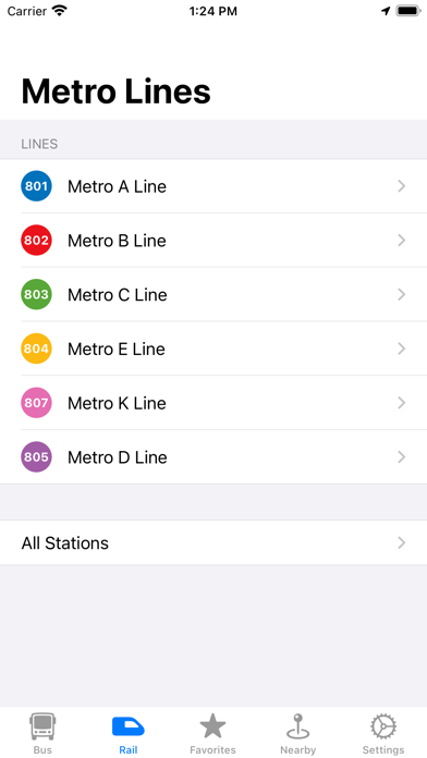 LA Metro & Bus Screenshot