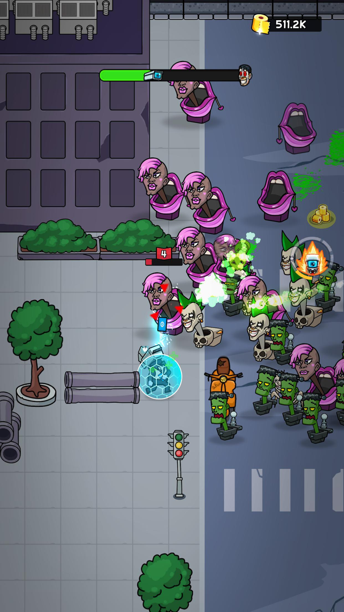 Toilet Monster Survival Battle