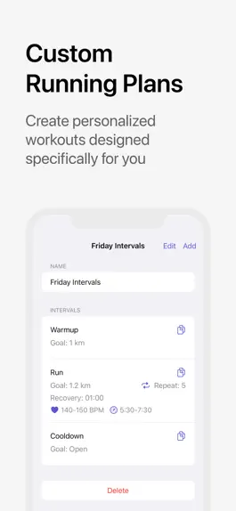 Game screenshot Interval running: Custom plans mod apk