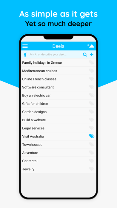 Deel - Seek & Offer Screenshot