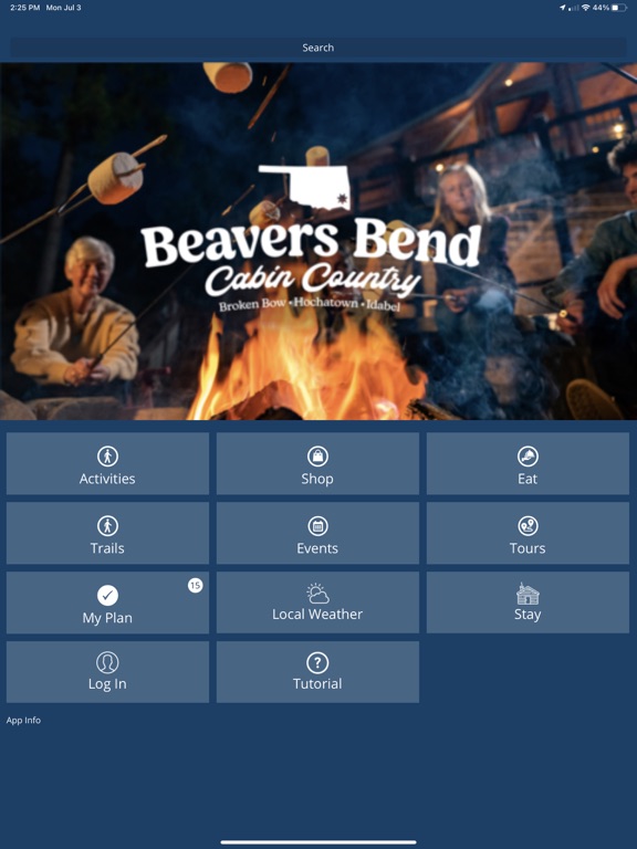 Screenshot #4 pour Visit BeaversBend CabinCountry