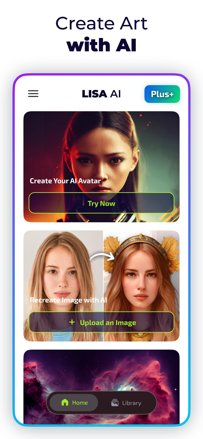 Lisa AI Cartoonify Avatar Art