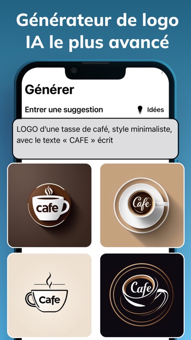 Screenshot #2 pour Creation Logo IA - Logo Maker
