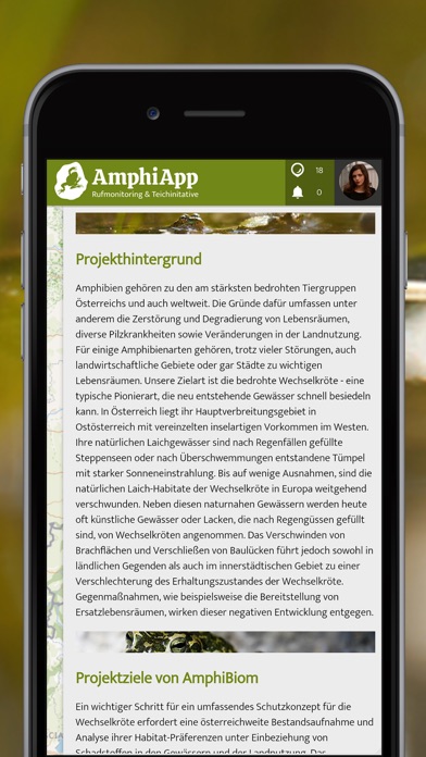 AmphiApp | Citizen Science Screenshot