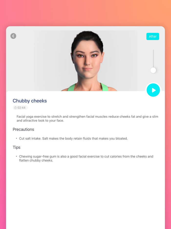 Face Exercise Facial Yoga Pro