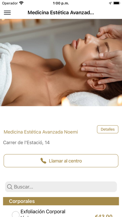 Clínica Médico Estética Noemi Screenshot