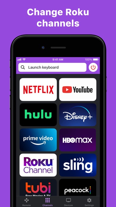 RoByte: Roku Remote TV App Screenshot