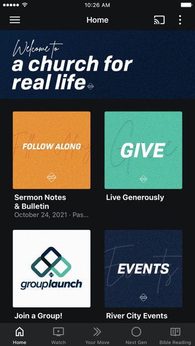 River City Community Church Screenshot