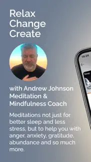 relax change create meditation iphone screenshot 1