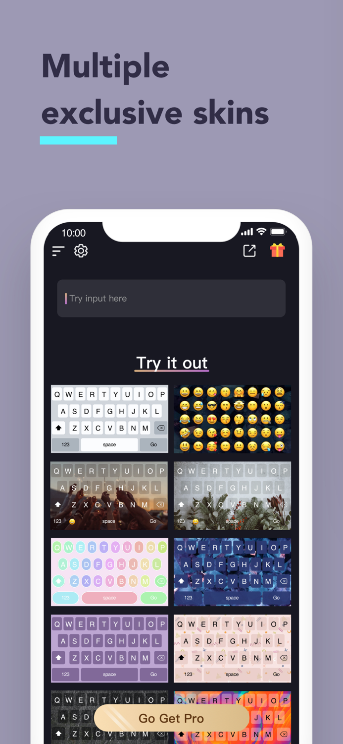 Fonts - Keyboardskins and emoji
