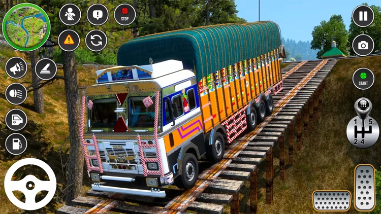 Indian Truck Driving Game Sim screenshot-4