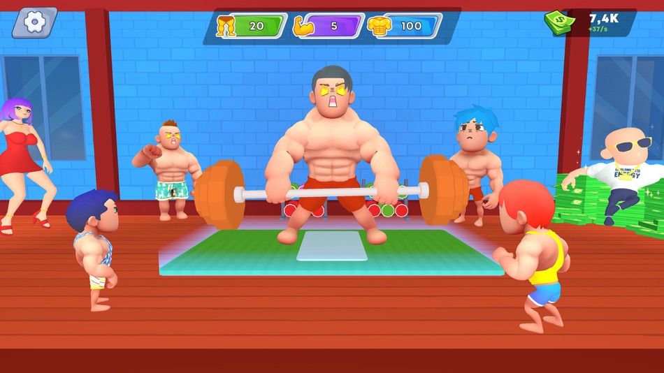 #5. Lifting Super Hero Gym Clicker (iOS) โดย: Ngo Hanh