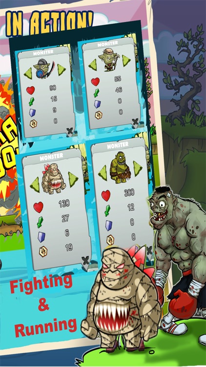 Monster Running : Hit and Run