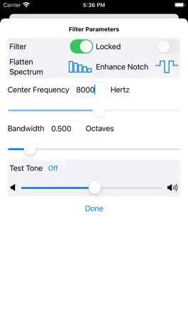 Game screenshot Tinnitus Music Player apk