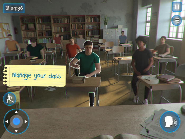 Virtual Principal School Game