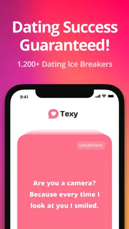 Game screenshot Texy: Pick up lines & love SMS mod apk