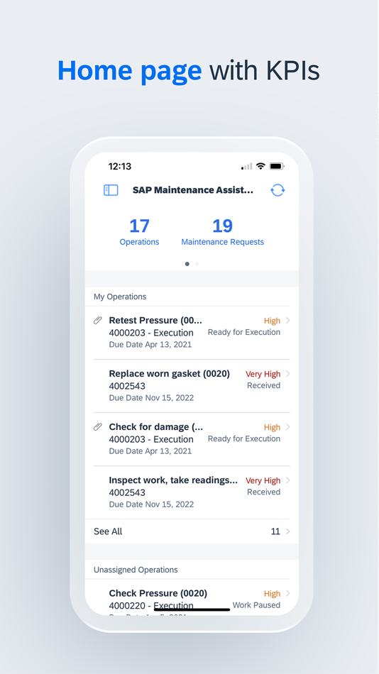 SAP Maintenance Assistant - 2402.0.0 - (iOS)