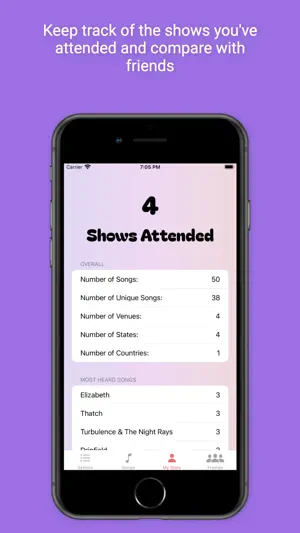 Setlysts screenshot 3