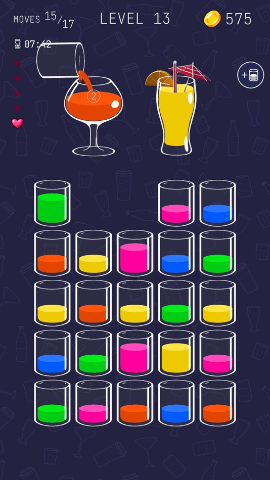 #2. Cocktail Puzzle: Liquid Sort (iOS) 由: MYAPPFREE S.R.L.