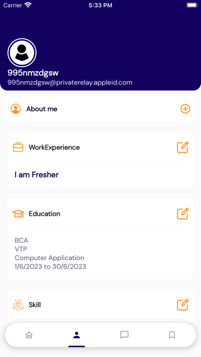 JobConnect Screenshot