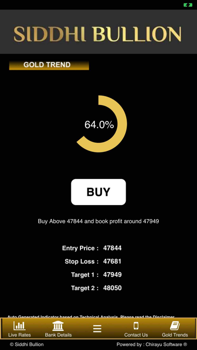 Siddhi Bullion Screenshot