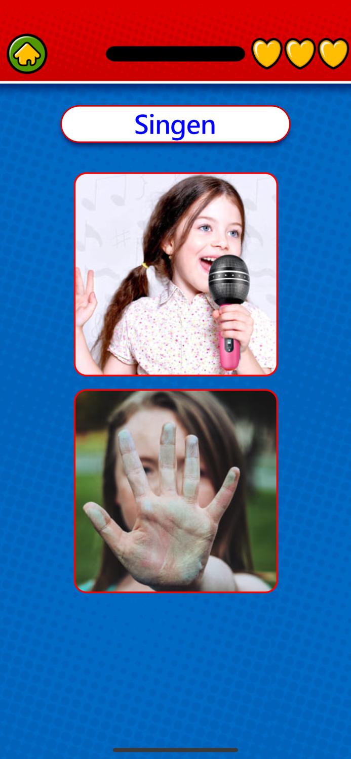 Game to learn German