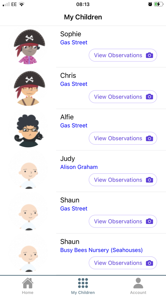 #1. EYFS Parent App (iOS) By: Shoo Fly