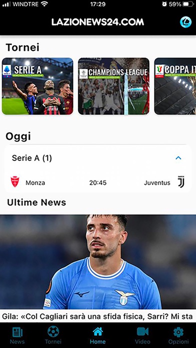 Lazionews24 Screenshot
