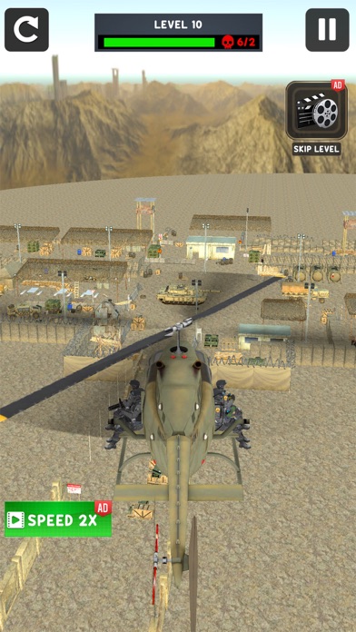 Gunship Strike Helicopter Game Screenshot