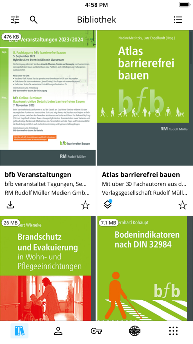 bfb Medien barrierefrei bauen Screenshot